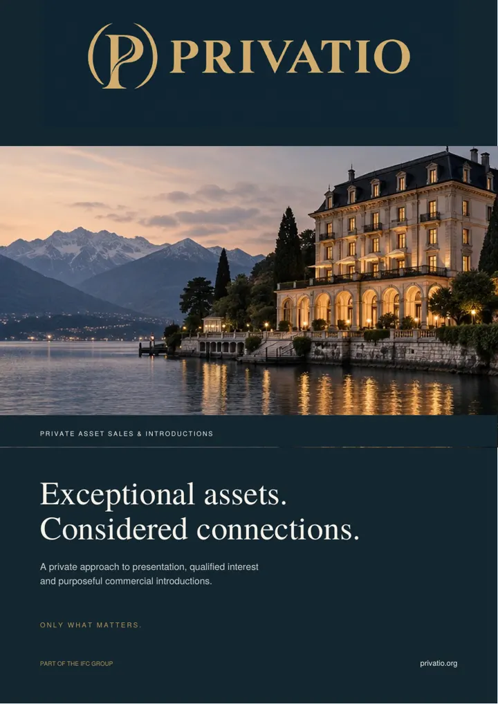 PRIVATIO brochure cover