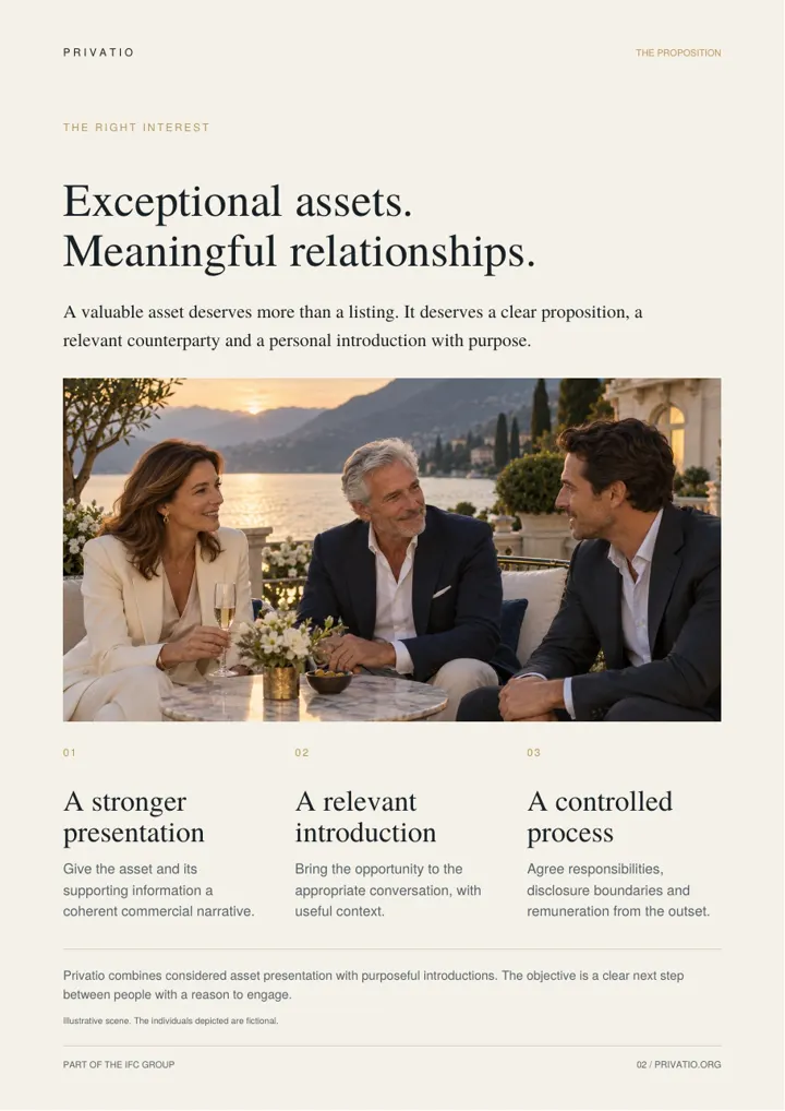 PRIVATIO brochure, page 2