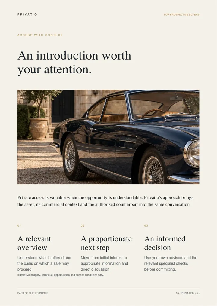 PRIVATIO brochure, page 5