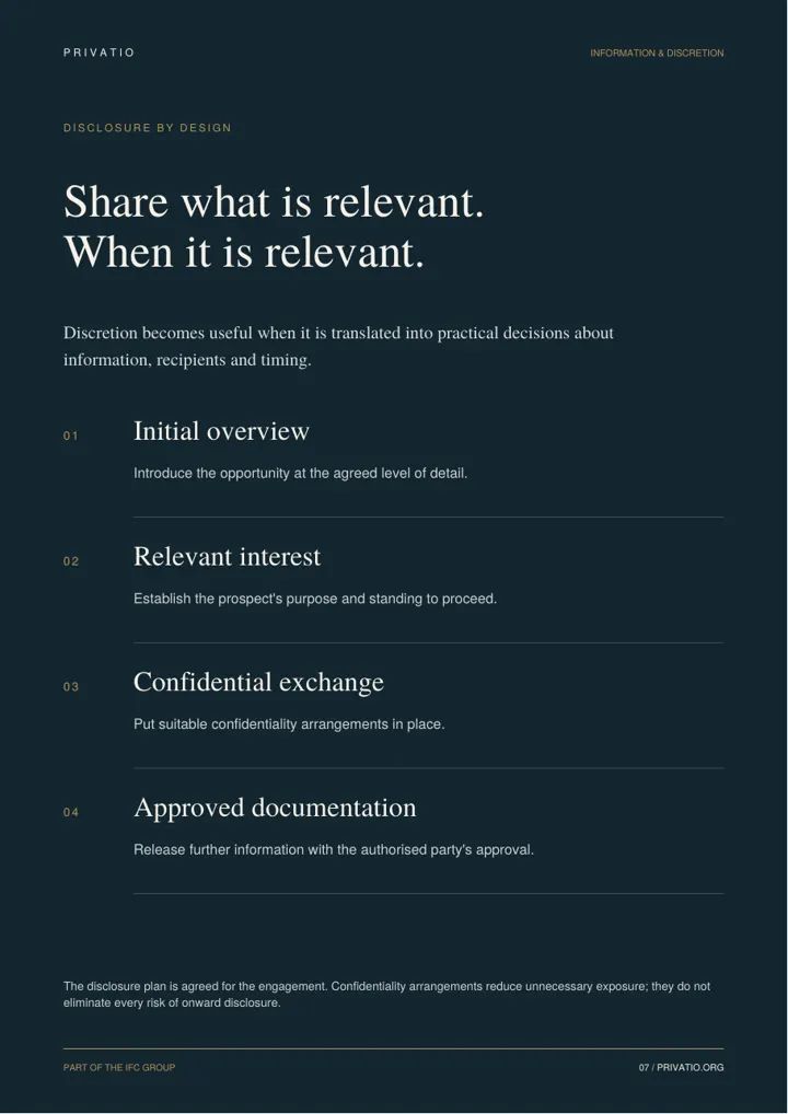 PRIVATIO brochure, page 7