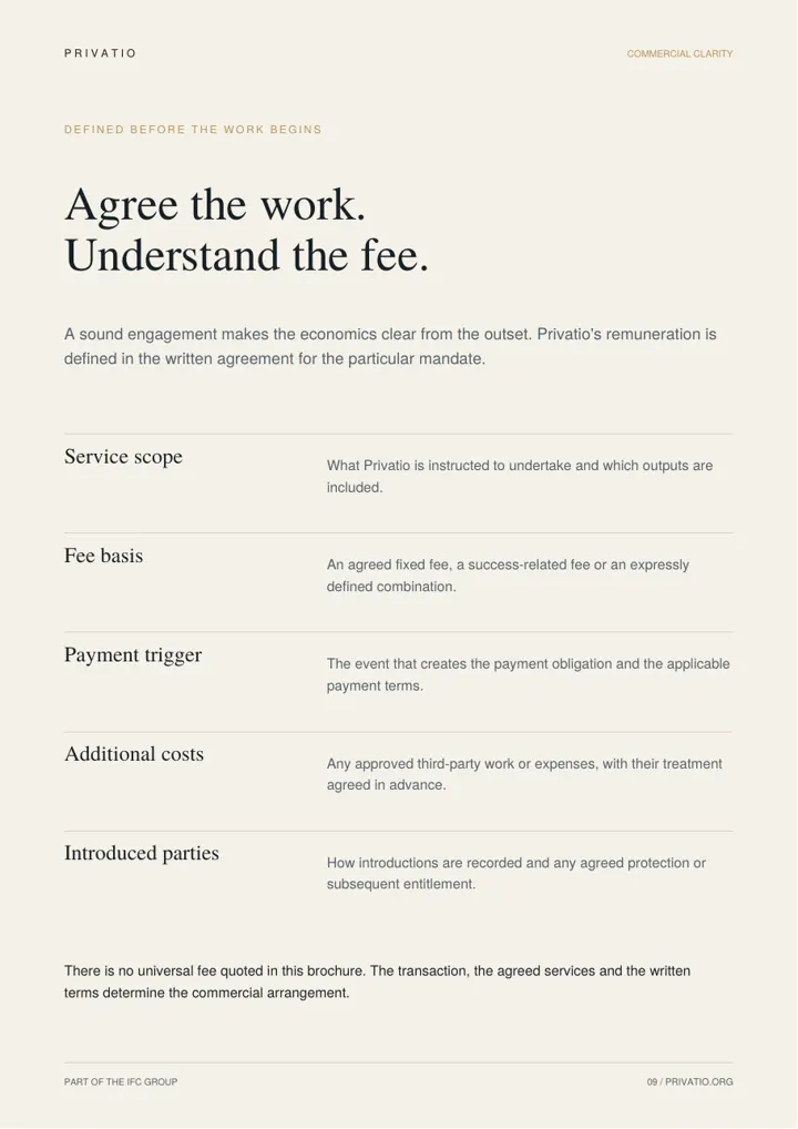 PRIVATIO brochure, page 9